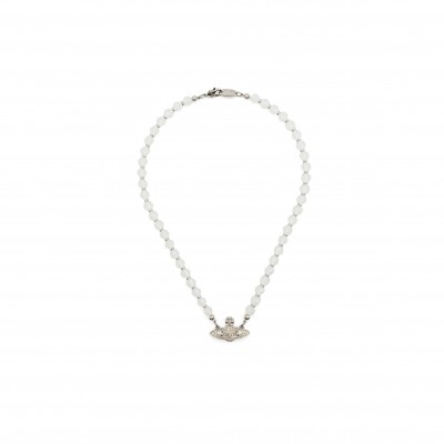 VIVIENNE WESTWOOD MESSALINE ORB-MOTIF CHOKER NECKLACE 